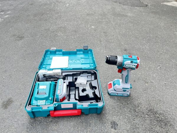Máy khoan pin Lithium-ion 20V 60Nm - TOTAL TDLI20602 ( 2 pin 1 sạc) - Ảnh 3