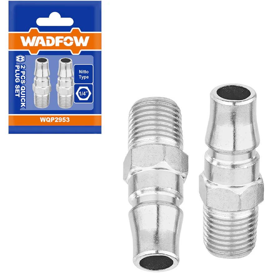 Bộ 2 đầu nối hơi nhanh 1/4" Wadfow WQP2953 - Ảnh 2
