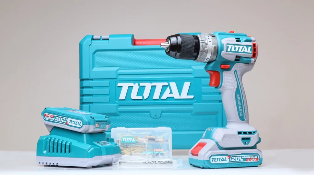 Khoan búa không chổi than Lithium-ion 20V TOTAL TIDLI20602 - Ảnh 5
