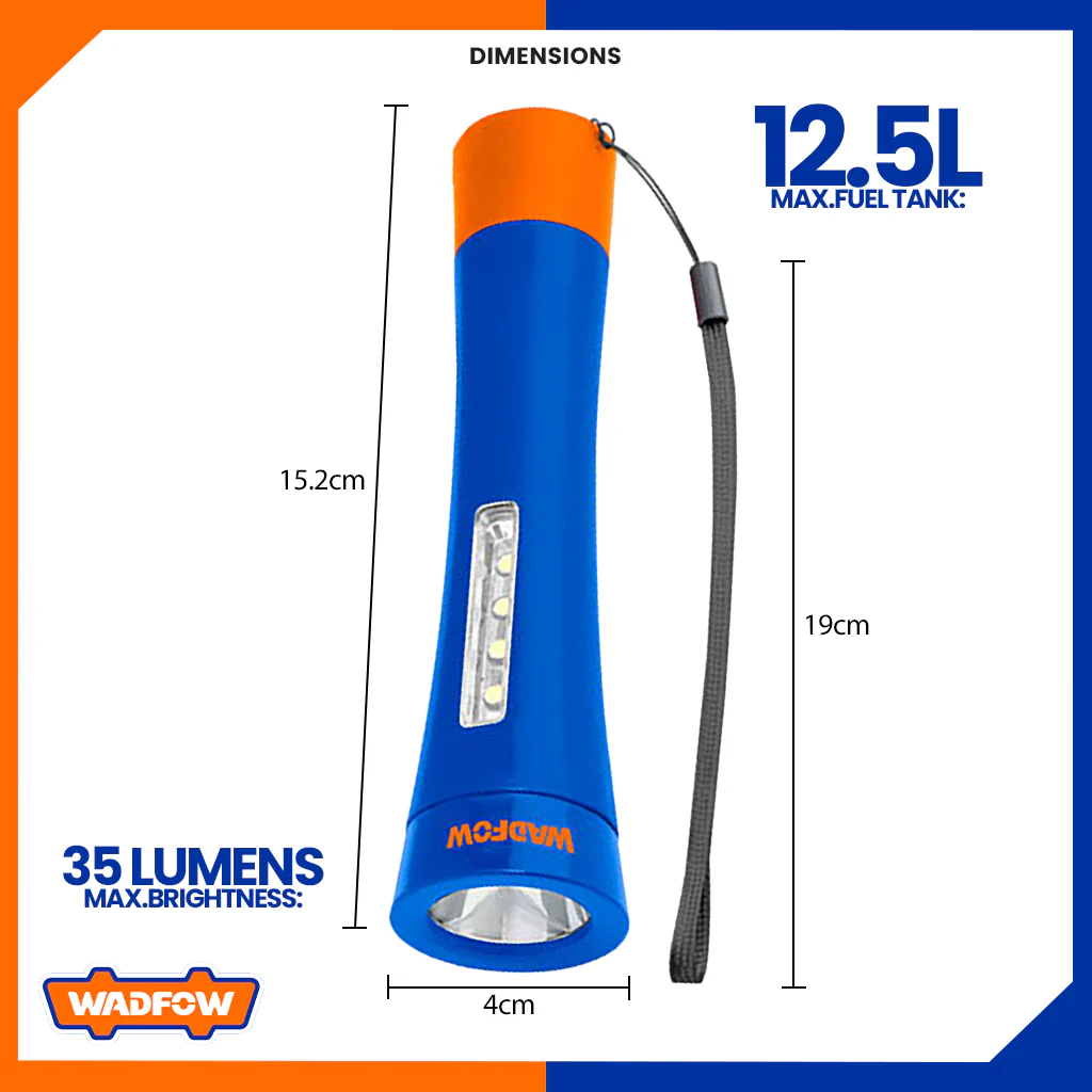 Đèn pin 35Lm (dùng 3 Pin AAA) WFL10035 - Ảnh 3