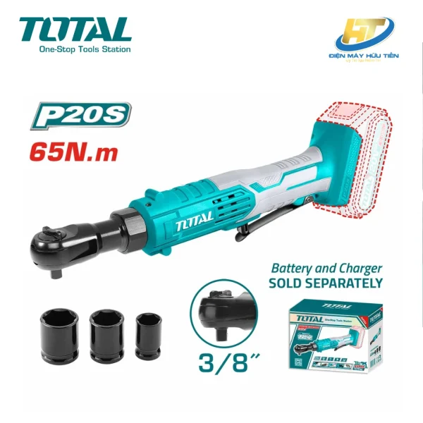 Máy siết bu lông dùng pin 20V - TOTAL TDRLI2060151