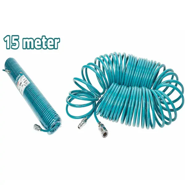 Cuộn dây hơi xoắn khí nén 15m TOTAL THT11151-3 - Ảnh 2