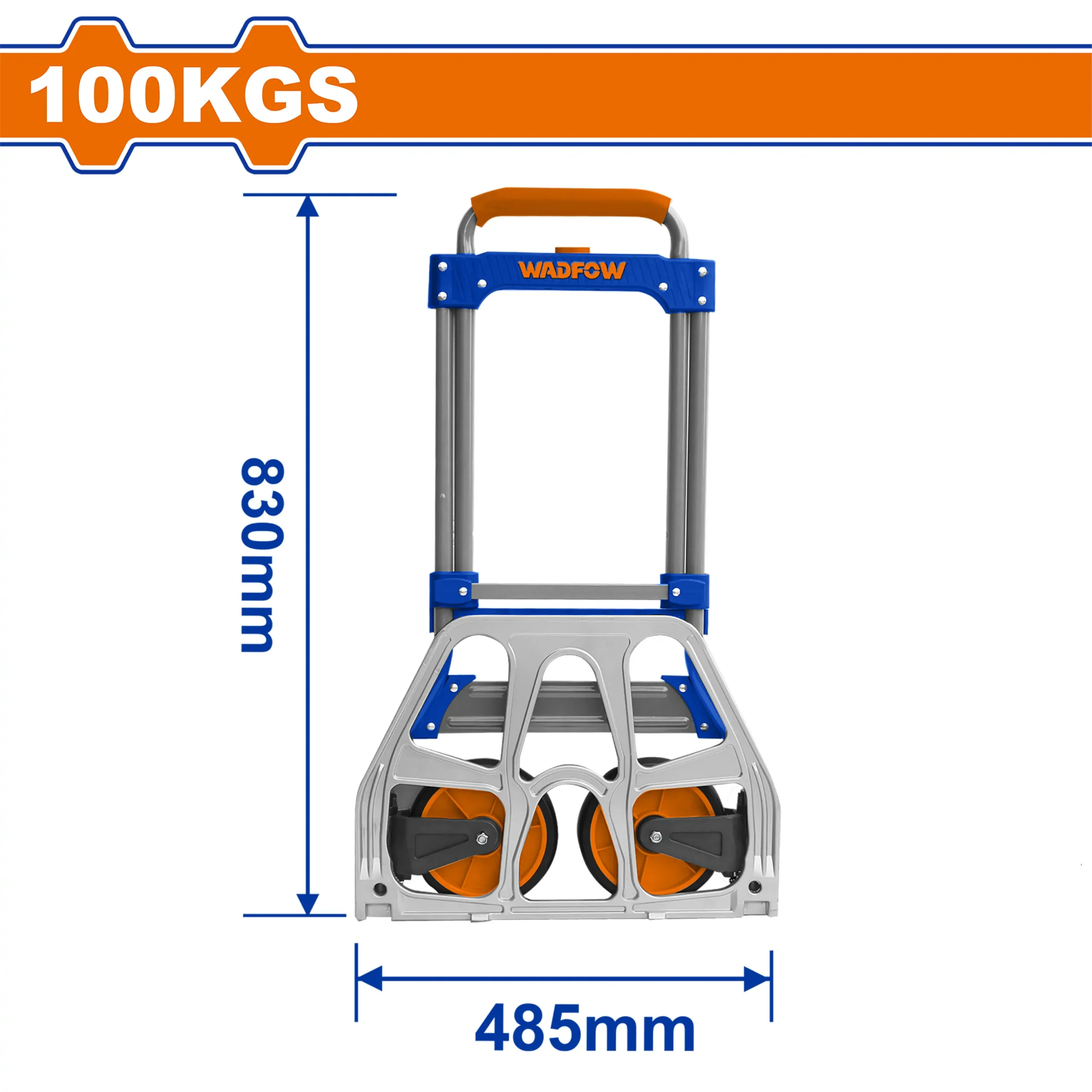 Xe đẩy hàng 2 bánh gấp gọn mini - WADFOW WWB9A06 - Ảnh 2