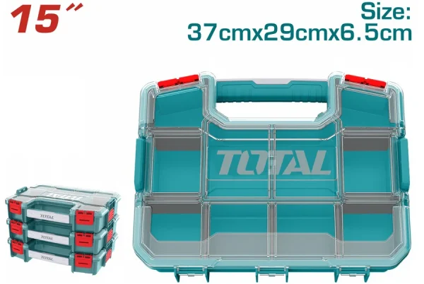 Hộp nhựa 15 inch đựng linh kiện TOTAL TPBX1151 - Ảnh 3