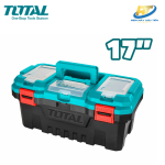 Hộp nhựa đựng đồ nghề 17 inch khóa nhựa TOTAL TPBX0171