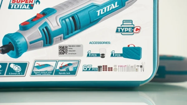 Máy mài khuôn dùng pin 8V TOTAL TMGLI0801 - Ảnh 3