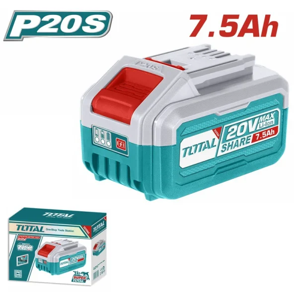 Pin Lithium 20V/7.5Ah TOTAL TFBLI2075 - Ảnh 2