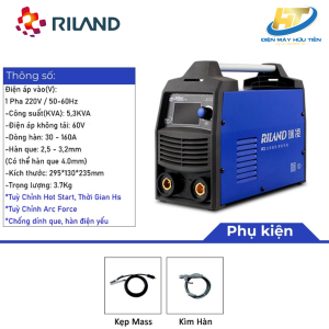 Máy hàn que 3,2mm RILAND ARC 200DT