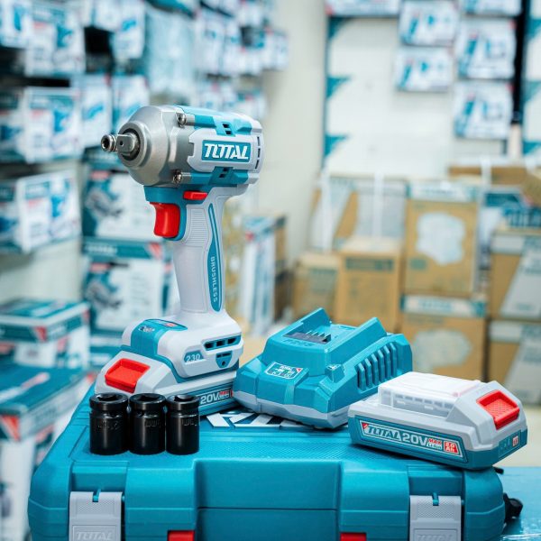 Máy vặn vít và bu lông dùng pin 20V Total TIWLI20236 (2 Pin 2.0Ah, 1 Sạc) - Ảnh 4