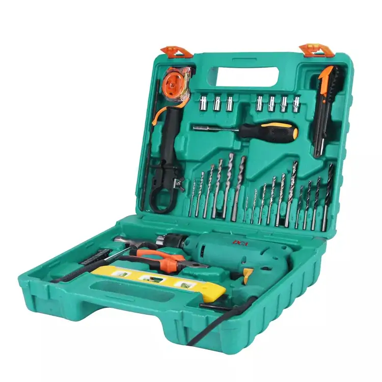 Máy Khoan DCA 13Mm Va Li - TB-AZJ04-13 50 chi tiết thanh lý - Ảnh 3