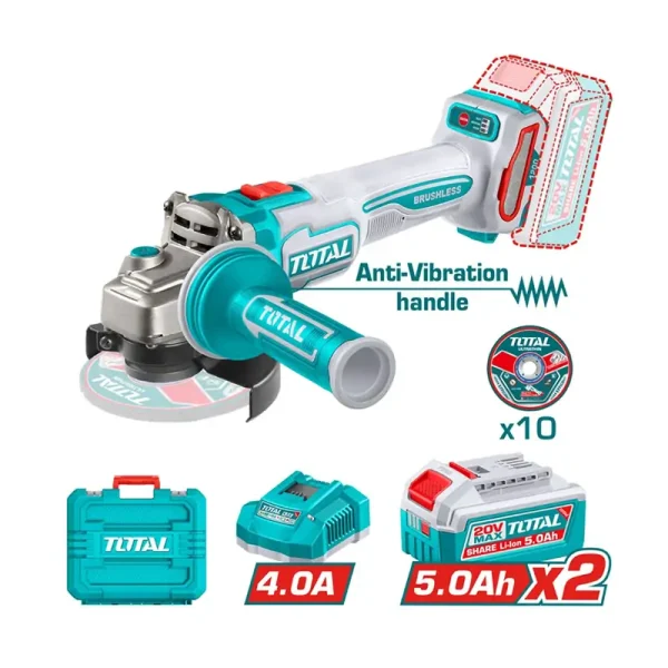 Máy mài góc không chổi than dùng pin 20V TAGLI2120232 - Ảnh 2