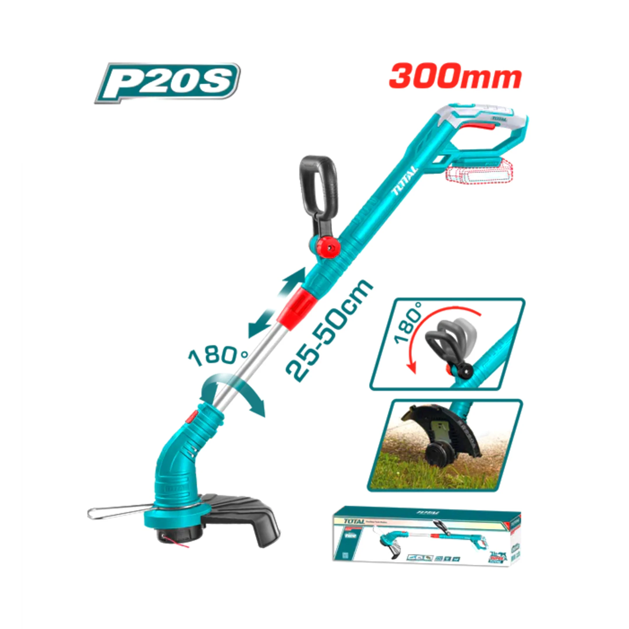 Máy cắt cỏ dùng pin TOTAL TGTLI20018