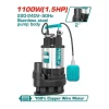 Máy bơm chìm nước thải 1100W TOTAL TWP7110016