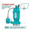 Máy bơm chìm nước sạch 370W(0.5HP) TOTAL TWP63706