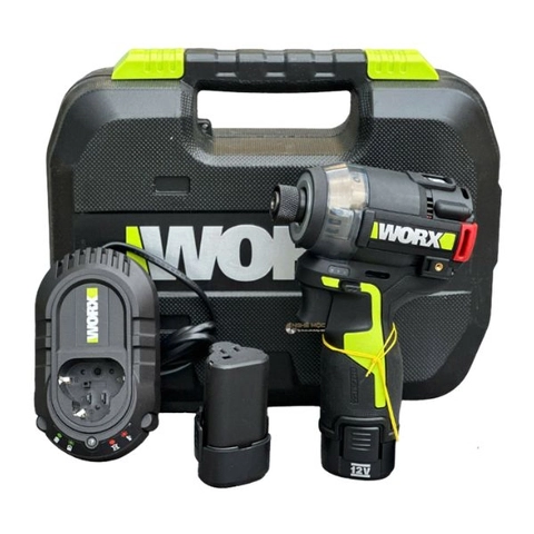 Máy siết vít búa dầu dùng pin 12V Worx WU138 (2 Pin 1 Sạc) - Ảnh 3