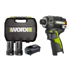 Máy siết vít búa dầu dùng pin 12V Worx WU138 (2 Pin 1 Sạc)