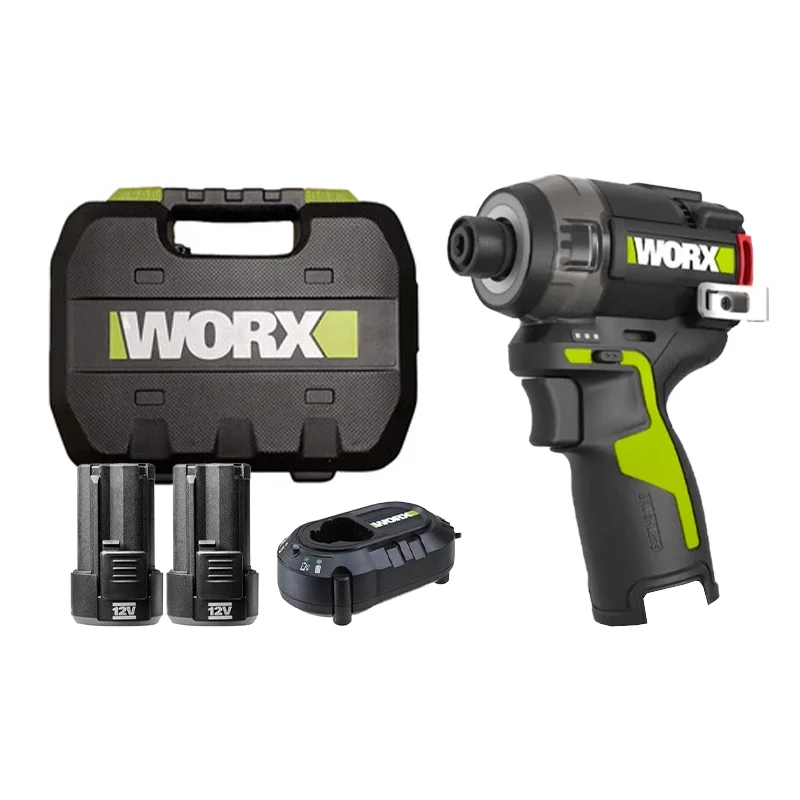 Máy siết vít búa dầu dùng pin 12V Worx WU138 (2 Pin 1 Sạc)