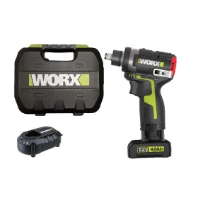 Máy siết vít và bu lông dùng pin 12V WORX WU132T.2 (1 Pin 4.0Ah, 1 Sạc)