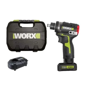 Máy siết vít và bu lông dùng pin 12V WORX WU132T.2 (1 Pin 4.0Ah, 1 Sạc)