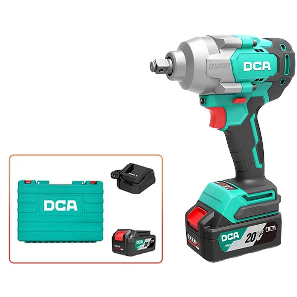 Máy siết bu lông dùng pin 20V DCA ADPB698DM (1 pin 5Ah 1 sạc 2A)