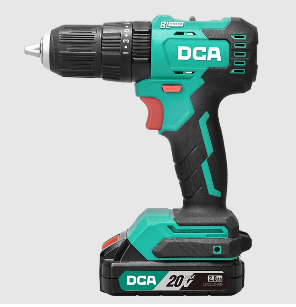 Máy khoan búa pin 20V DCA ADJZ2050IDM (1 pin 2Ah, 1 sạc) - Ảnh 2