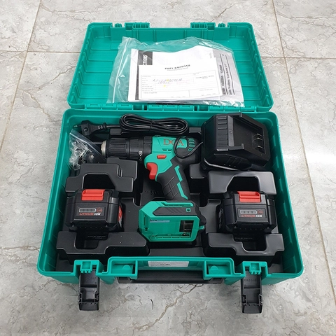 Máy khoan búa không chổi than pin 20V DCA ADJZ2050IEM - Ảnh 3