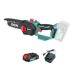 Máy cưa xích dùng pin 20V DCA ADML20081DM (1 pin 2.0Ah, 1 sạc)