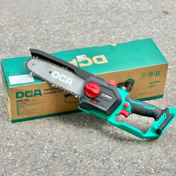 Máy cưa xích dùng pin 20V DCA ADML20081Z (Chưa gồm pin sạc) - Ảnh 2