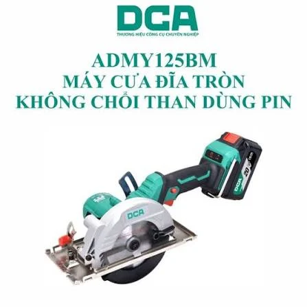 Máy cưa đĩa dùng pin 20V DCA ADMY125BM (1 Pin 4.0Ah, 1 sạc) - Ảnh 3