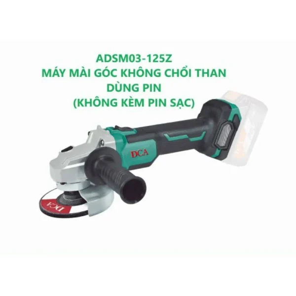 Máy mài góc dùng pin 20V DCA ADSM03-125Z (Chưa pin và sạc) - Ảnh 4