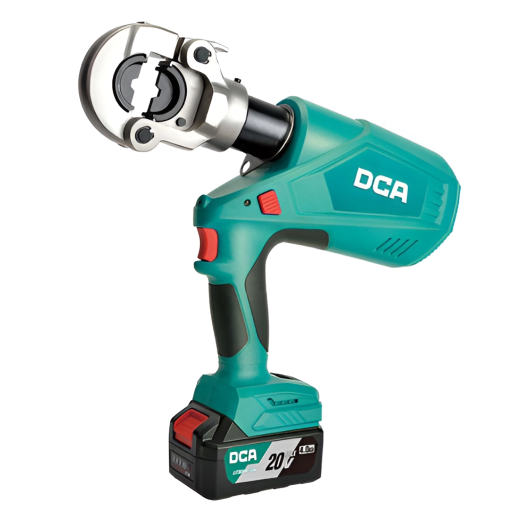 Máy bấm cos thủy lực dùng pin 20V DCA ADYH300EM (2 pin 4.0Ah, 1 sạc) - Ảnh 3