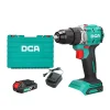 Máy Khoan Búa Dùng Pin 20V DCA ADJZ2060iADM (1 Pin 2.0Ah, 1 Sạc)