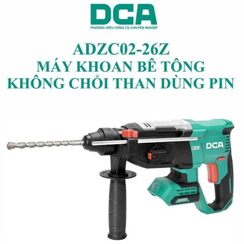 Máy khoan búa dùng pin 20V DCA ADZC02-26Z (Chưa gồm pin sạc) - Ảnh 3