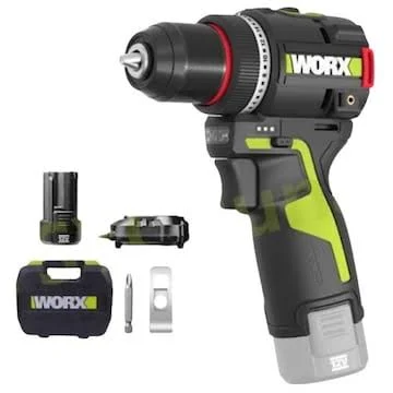 Máy khoan pin 12V WORX WU135.2 (2 pin 2Ah & 1 sạc 1.5A)