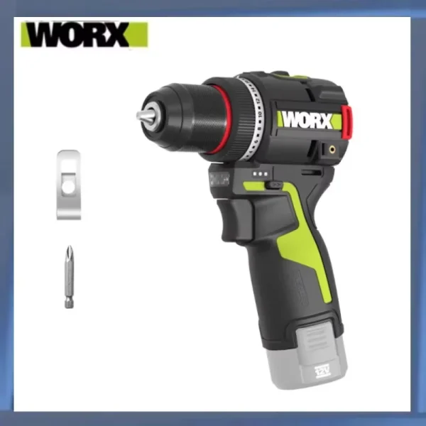 Máy khoan pin 12V WORX WU135.2 (2 pin 2Ah & 1 sạc 1.5A) - Ảnh 3