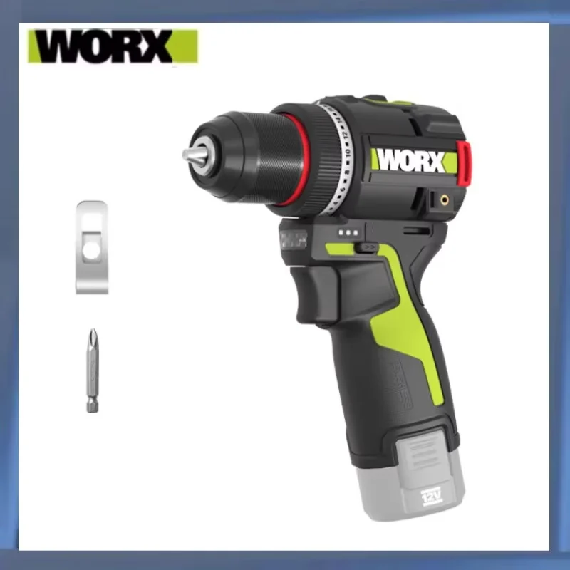 Máy khoan pin 12V WORX WU135.2 (2 pin 2Ah & 1 sạc 1.5A) - Ảnh 3