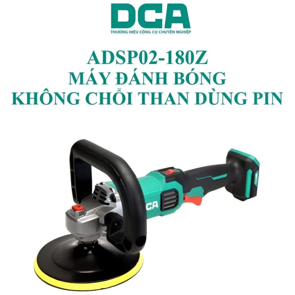 Máy đánh bóng dùng pin 20V DCA ADSP02-180Z (Chưa gồm pin sạc) - Ảnh 2