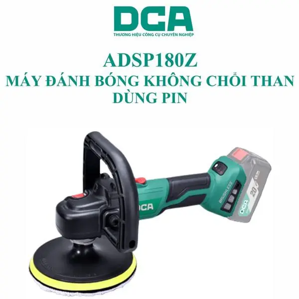 Máy đánh bóng dùng pin 20V DCA ADSP180Z (Chưa gồm pin sạc) - Ảnh 2