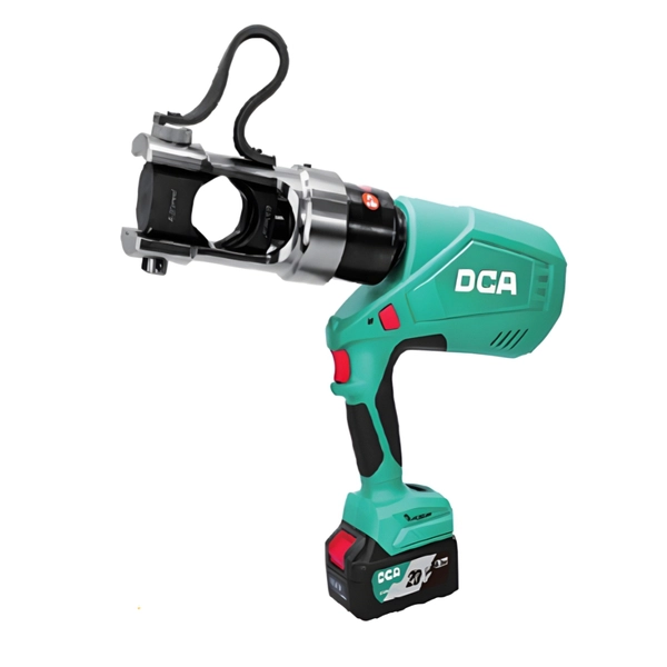 Máy ép cos thủy lực dùng pin 20V DCA ADYH630EM (2 pin 4.0Ah, 1 sạc) - Ảnh 3