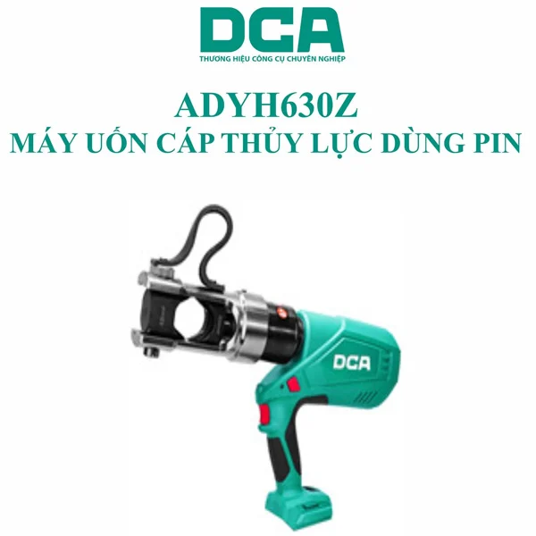 Máy ép cos thủy lực dùng pin 20V DCA ADYH630Z (Chưa gồm pin sạc) - Ảnh 2