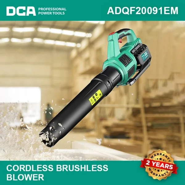 Máy thổi lá dùng pin 20V DCA ADQF20091EM (2 pin 4.0Ah, 1 sạc) - Ảnh 3