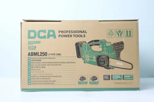 Máy cưa xích dùng pin 20V DCA ADML250DM - Ảnh 2