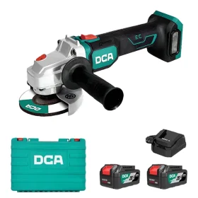 Máy mài góc 100mm dùng pin 20V DCA ADSM06-100FK (2 Pin 5.0Ah, 1 sạc)