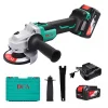 Máy mài góc dùng pin 20V DCA ADSM03-125EM (2 Pin 4.0Ah, 1 Sạc)