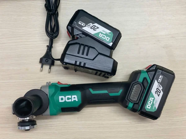 Máy mài góc dùng pin 20V DCA ADSM03-125EM (2 Pin 4.0Ah, 1 Sạc) - Ảnh 3