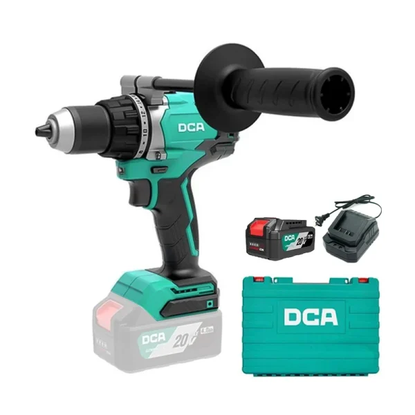 Máy khoan không chổi than dùng pin 20V DCA ADJZ06-13DM (1 pin 4.0Ah, 1 sạc)