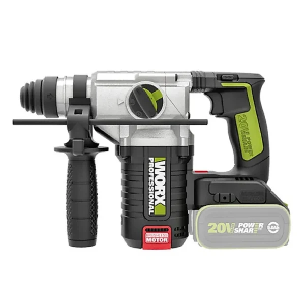 Thân máy khoan búa dùng pin 20V Worx WU388.9 (chưa pin và sạc)