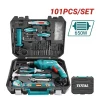 Bộ máy khoan búa điện 101 món Total THKTHP1012E