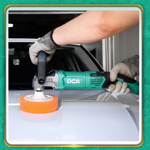 Máy đánh bóng 1400W DCA ASP06-180 có điều tốc - Ảnh 3