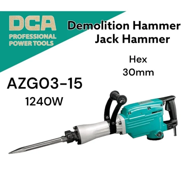 Máy đục bê tông DCA AZG03-15 - Ảnh 4